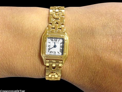 cartier watch panthere mini|cartier panthere round face.